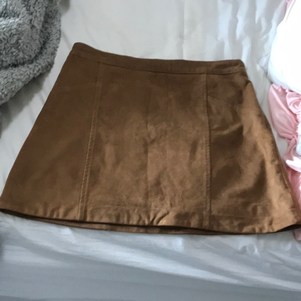 Abercrombie and Fitch suede skirt